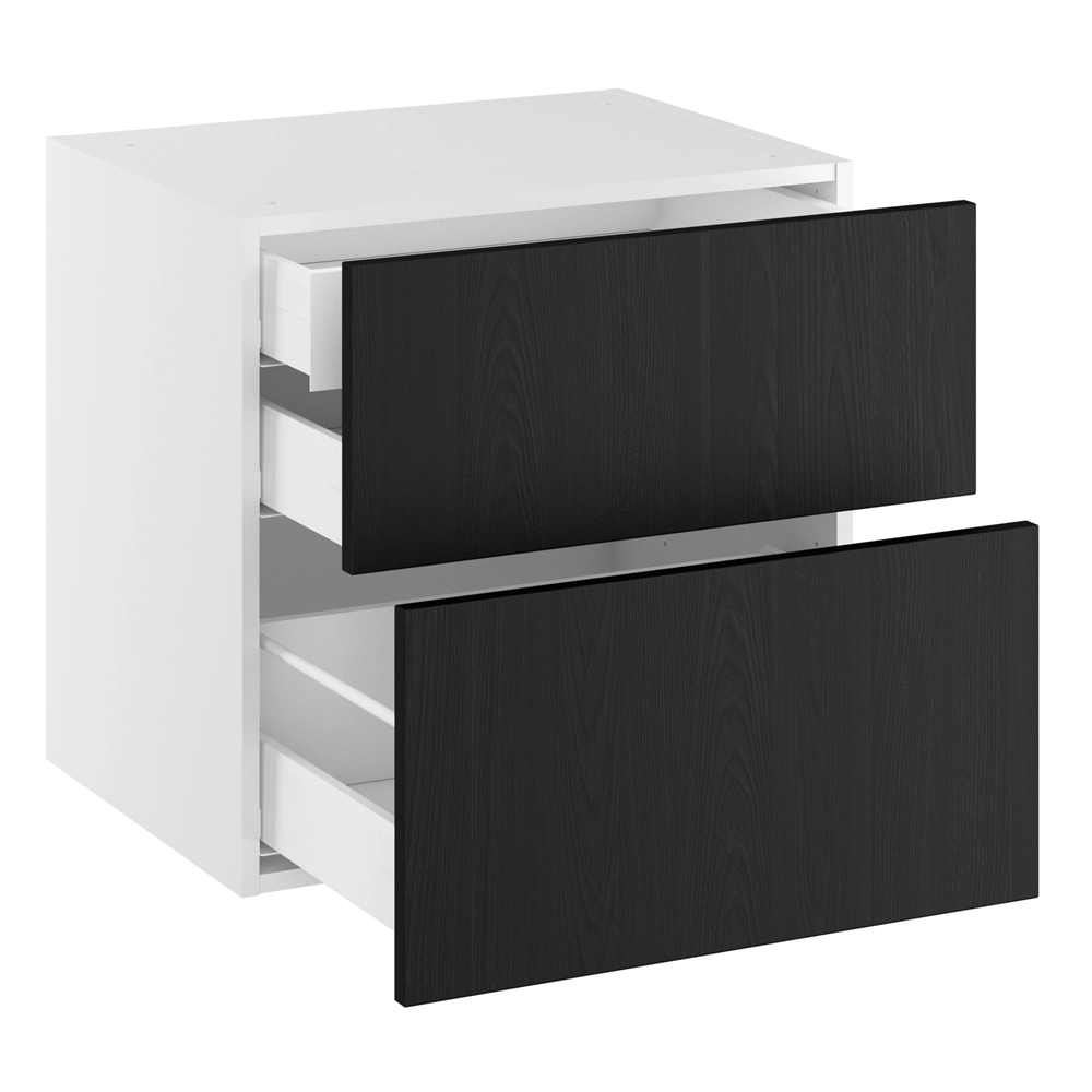 Lavt badeservant m/2 skuffer og 1 skuff H:576 D:450 B:1000