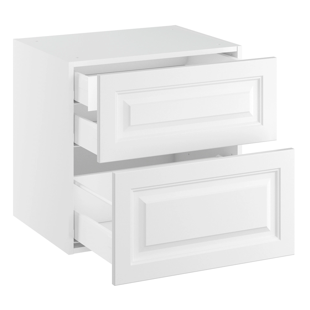 Lavt badeservant m/2 skuffer og 1 skuff H:576 D:450 B:1000