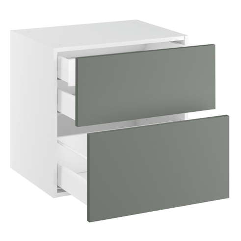 Kitchn Lavt underskab til bad med 2 skuffer og indvendig skuffe