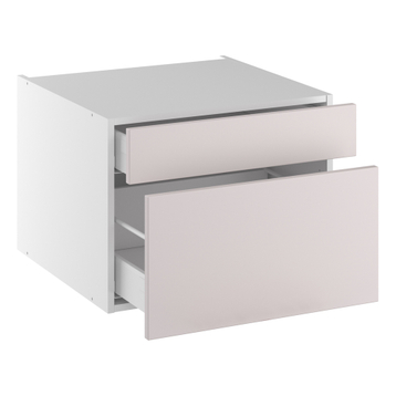 skåp/ skåp för tvättmaskin med 2 lådor