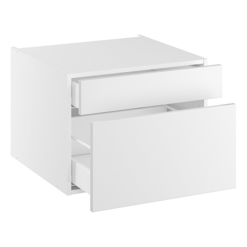 Kitchn Bundskab 2 skuffer H:316 og 124. H:448 D:580 B:600