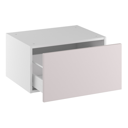 Kitchn Ekstra lavt vaskeskab bad med skuffe og udskæring