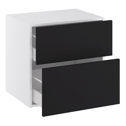 Kitchn Badvaskeskab lavt m/2 skuffer H:576 D:450 B:1200