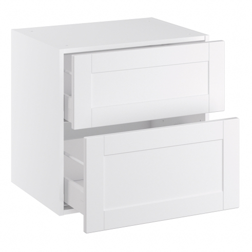 Kitchn Badvaskeskab lavt m/2 skuffer H:576 D:450 B:600