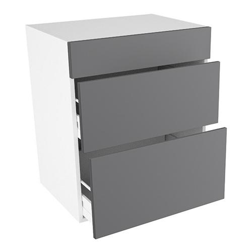 Kitchn Bad vaskeskab m/2 skuffer og sarg H:704 D:450 B:800