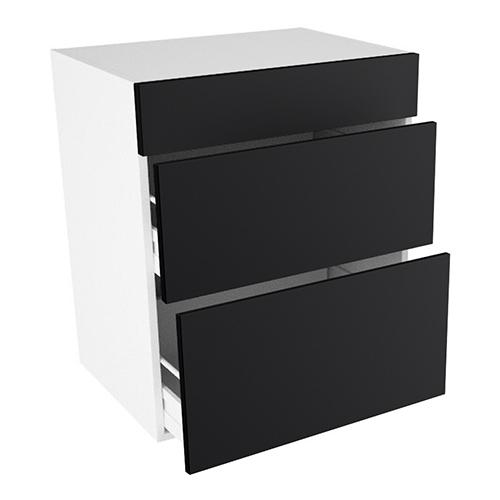 Kitchn Bad vaskeskab m/2 skuffer og sarg H:704 D:450 B:800