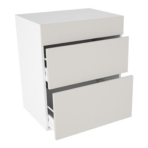 Badvaskeskab, 2 skuffer, m/sarg. H:704 B:1000 D:450