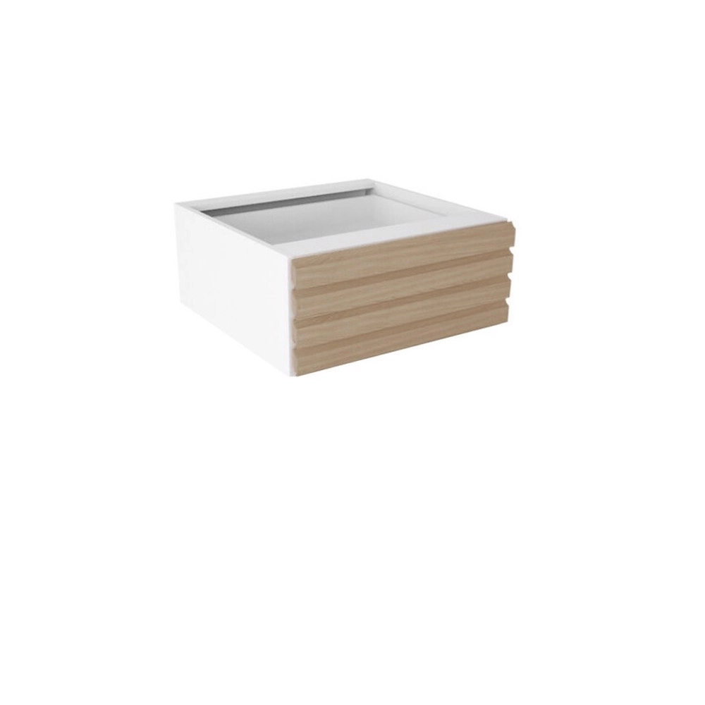 Servantskap lav LINE m/1 skuff (sammensatt av 2 fronter) H:320 D:450 B:800