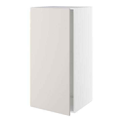 Designskab, t/integreret køl med glideskinner, 1 låge, m/hængselsboring. H:1248 B:600 D:580