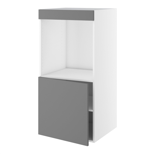Kitchn Designskab til ovn nichemål 647x567 m/låge og blændstykke H:1248 D:580 B:600