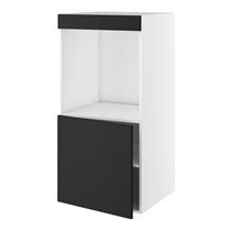 Designskab til ovn med låge og blændstykke