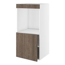 Designskab til ovn med låge og blændstykke