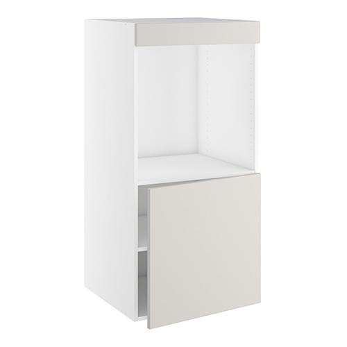 Designskab, t/ovn, 572mm låge, blændstykke 64mm, hul: 647mm. H:1248 B:600 D:580