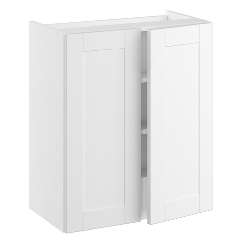 Kitchn Emhætteskab med aftagelig reol , 2 hylder og 2 låger H:704 D:320 B:600