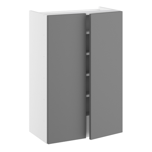 Kitchn Emhætteskab med aftagelig reol , 4 hylder og 2 låger H:896 D:320 B:600