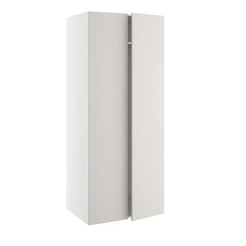 Garderobeskab, m/dobbelt låger, 1 hylde, 1 bøjlestang (leveres usamlet). H:2144 B:1000 D:580