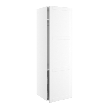 Kitchn Garderobeskab m/2 trådkurve 1 hylde, 1 bøjlestang, 1 konstruktionshylde H:1952 D:580 B:400
