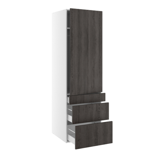 Kitchn Garderobeskab med skuffer og låge