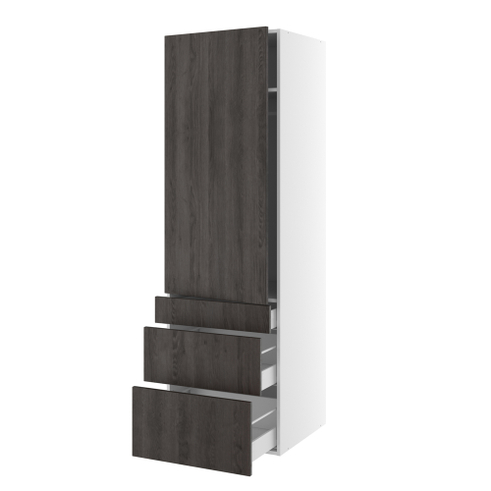 Kitchn Garderobeskab med skuffer og låge