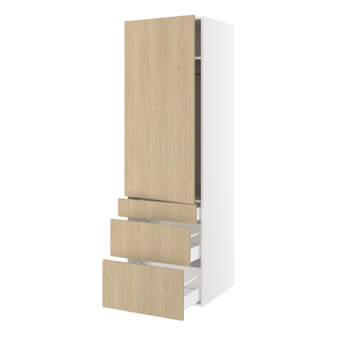 Kitchn Garderobeskab med skuffer og låge