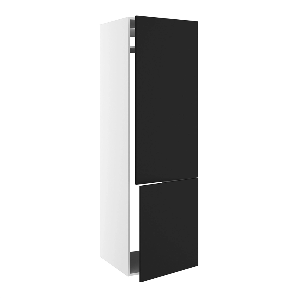 korpus for integrert kjøl/frys m/2 dører med hengselhull uten bakdeksel H:2144 D:580 B:600