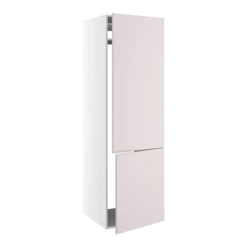 Kitchn Ekstra højt højskab til integreret køl/frys med 2 låger - med hængselsboring