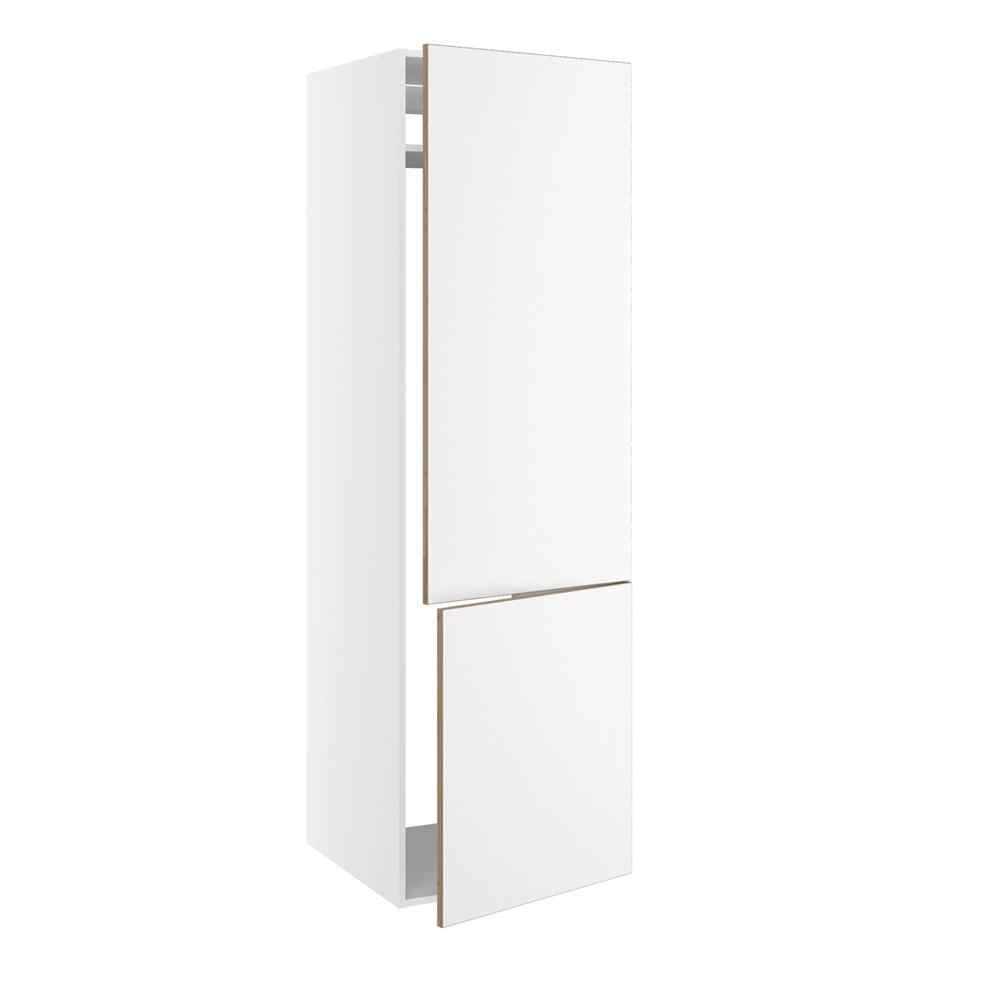 korpus for integrert kjøl/frys m/2 dører med hengselhull uten bakdeksel H:2144 D:580 B:600