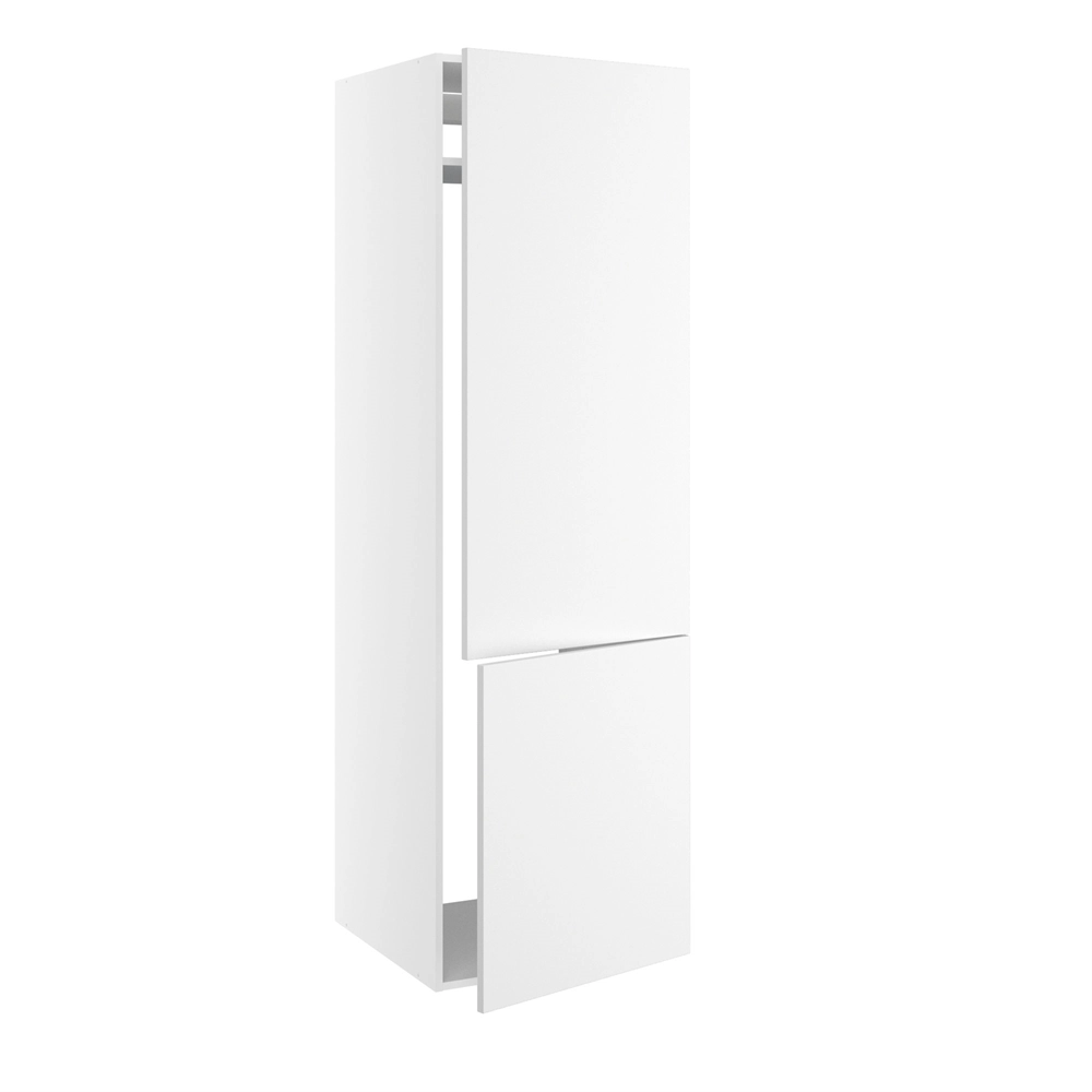 korpus for integrert kjøl/frys m/2 dører med hengselhull uten bakdeksel H:2144 D:580 B:600