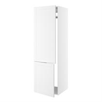 Kitchn Højskab til integreret køl/frys m/2 låger uden hængselsboring uden bagbeklædning H:2144 D:580 B:600