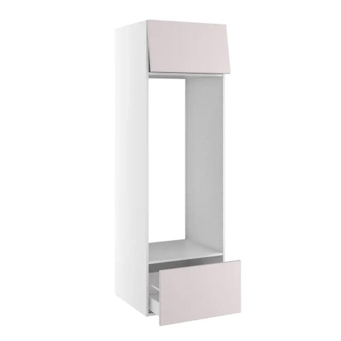 Kitchn Ekstra højt højskab til køl med toplåge og skuffe