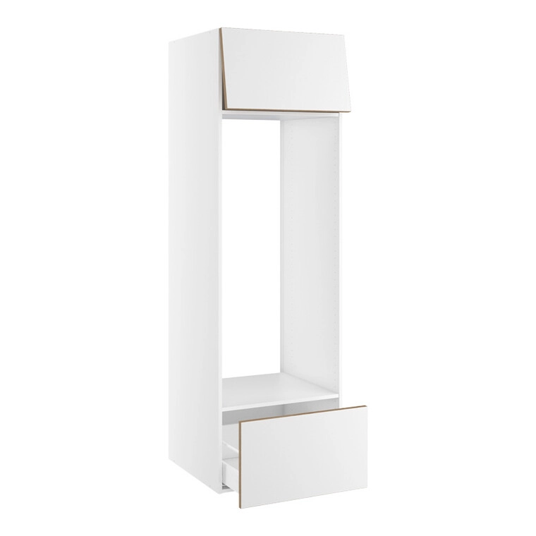 korpus for kjøleskap nisjemål 1424x567 mm. m/topdør H:348 og skuff H:348 H:2144 D:580 B:600