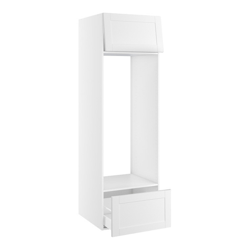 Kitchn Højskab til køl nichemål 1424x567 mm. m/toplåge H:348 og skuffe H:348 H:2144 D:580 B:600