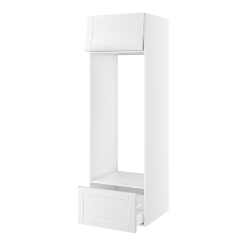 Kitchn Højskab til køl nichemål 1424x567 mm. m/toplåge H:348 og skuffe H:348 H:2144 D:580 B:600