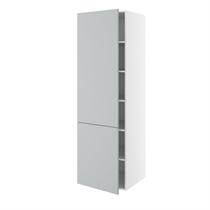 Kitchn Hyldeskab m/5 hylder med 2-delt låge H:1952 D:580 B:400