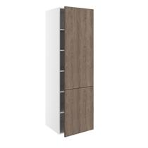 Kitchn Hyldeskab m/5 hylder med 2-delt låge H:1952 D:580 B:400