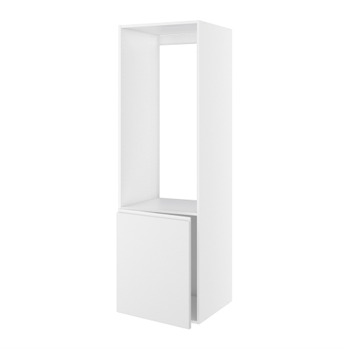 Kitchn Højskab til køl nichemål 1232x567 m/1 låge 700 i bund H:1952 D:580 B:600