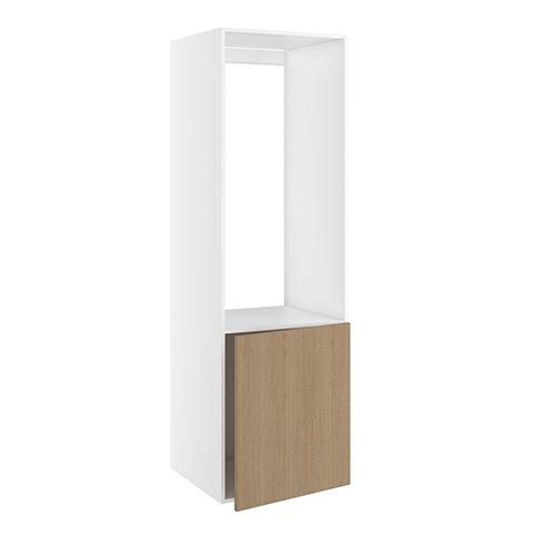 Højskab, t/køl, 700mm låge, hul: 1224mm. H:1952 B:600 D:580