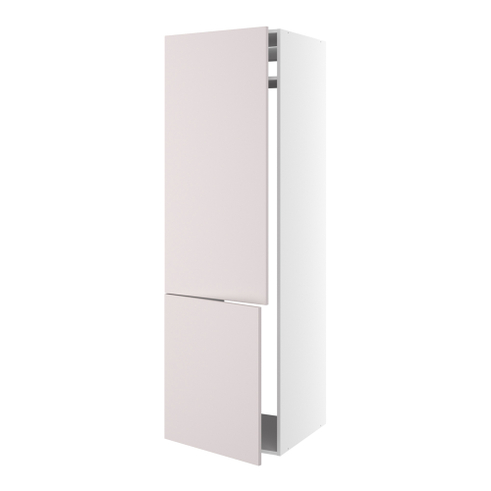 Kitchn Højskab til integreret køl/frys med 2 låger med hængselsboring