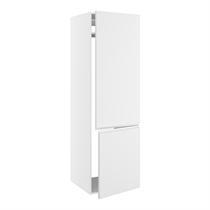 Kitchn Højskab til integreret køl/frys m/2 låger med hængselsboring H:700 og 1244, 1 konstruktionshylde m/udluftning (uden bagbeklædning) H:1952 D:580 B:600