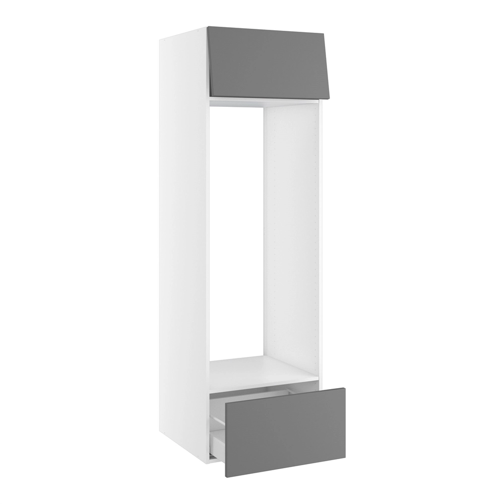 korpus for kjøleskap nisjemål 1295x567 mm. Toppdør H:316 og skuff H:316 H:1952 D:580 B:600