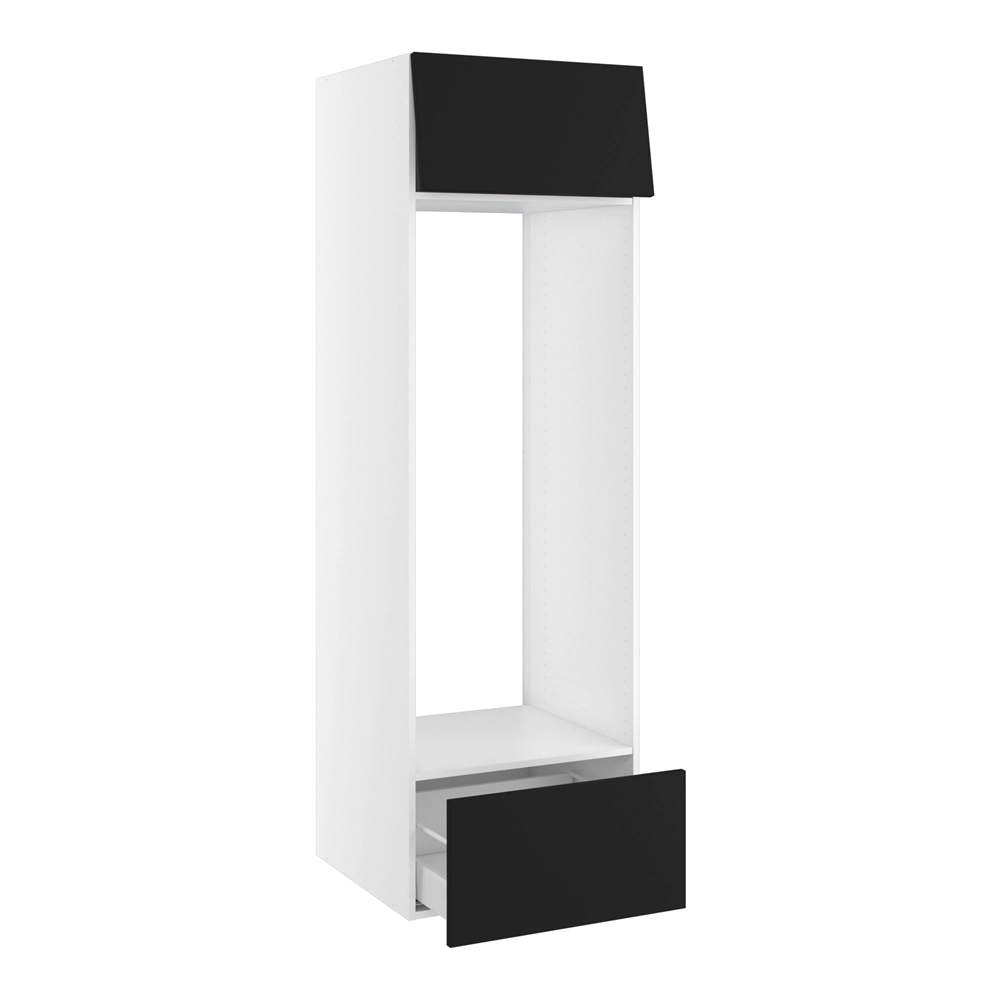 korpus for kjøleskap nisjemål 1295x567 mm. Toppdør H:316 og skuff H:316 H:1952 D:580 B:600