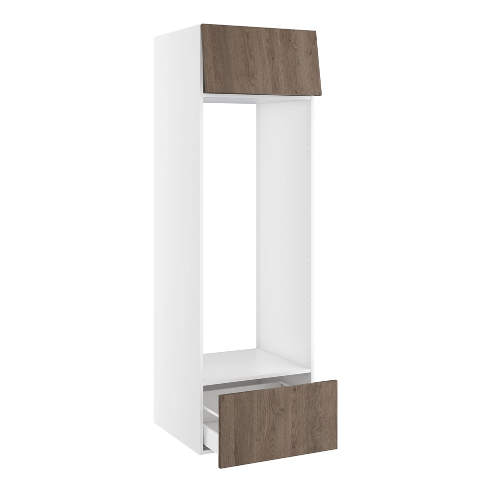 korpus for kjøleskap nisjemål 1295x567 mm. Toppdør H:316 og skuff H:316 H:1952 D:580 B:600