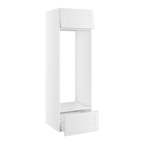 Kitchn Højskab til køl nichemål 1295x567 mm. Toplåge H:316 og skuffe H:316 H:1952 D:580 B:600