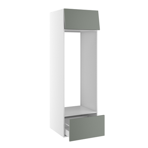 Kitchn Højskab til køl med topskab og skuffe i bunden