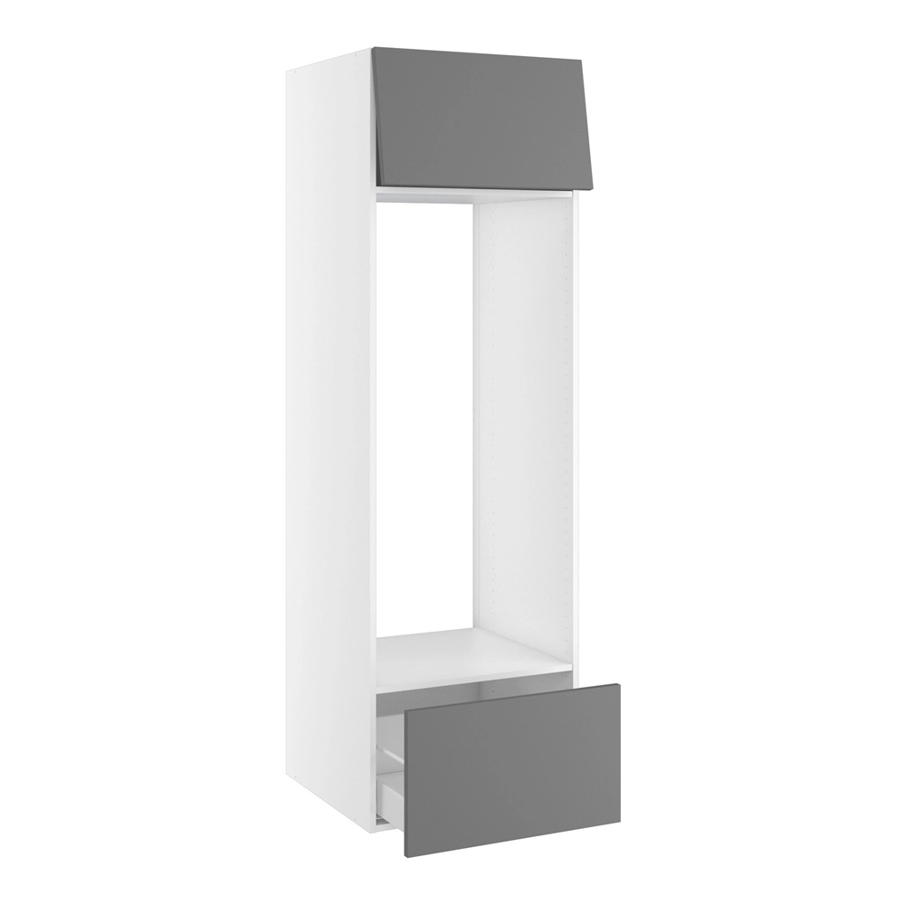 korpus for kjøleskap nisjemål 1232x567 mm. Toppdør H:348 og skuff H:348 H:1952 D:580 B:600