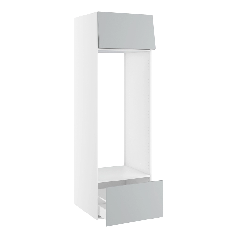 korpus for kjøleskap nisjemål 1232x567 mm. Toppdør H:348 og skuff H:348 H:1952 D:580 B:600