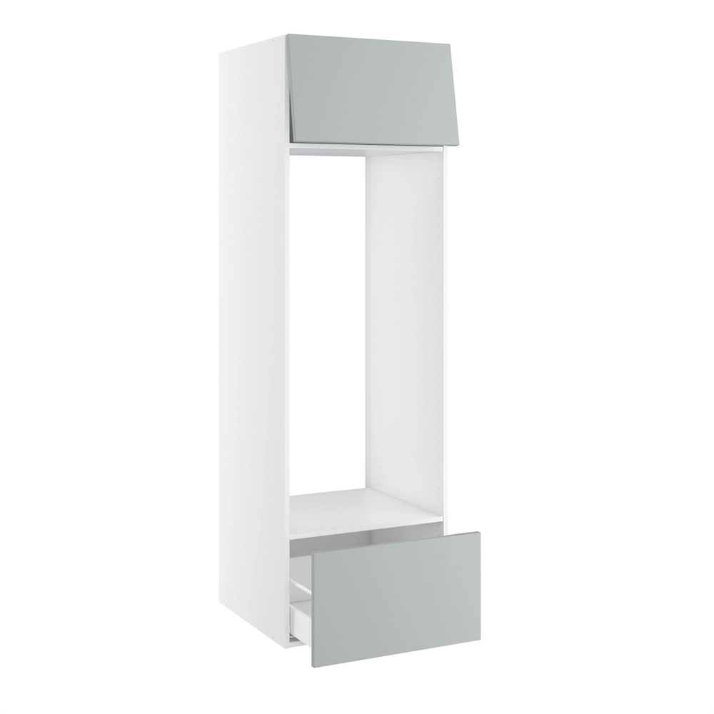 korpus for kjøleskap nisjemål 1232x567 mm. Toppdør H:348 og skuff H:348 H:1952 D:580 B:600