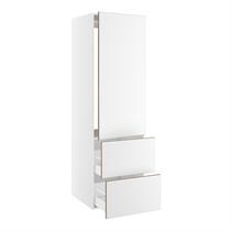 Højskab til integreret køl nichemål 1232x567 mm. m/1 låge uden hængselsboring H:1244 og 2 skuffer H:348 H:1952 D:580 B:600