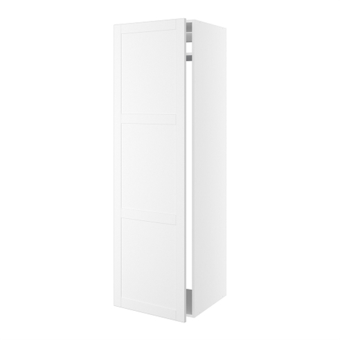 Kitchn Højskab til integreret køl m/1 låge uden hængselsboring H:1948, 1 konstruktionshylde og udluftning (uden bagbeklædning) H:1952 D:580 B:600