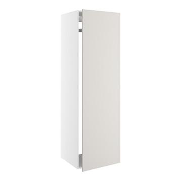 Højskab, t/integreret køl med fladhængsler, 1 låge, u/hængselsboring, 1 konstruktionshylde, u/bagbeklædning. H:1952 B:600 D:580